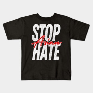 Stop Asian Hate //////// Kids T-Shirt